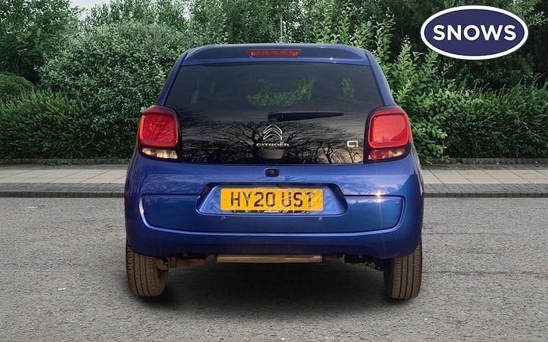 Begagnad Citroën C1 Flair 72 HK (52 kW) 2020 Blå Halvkombi