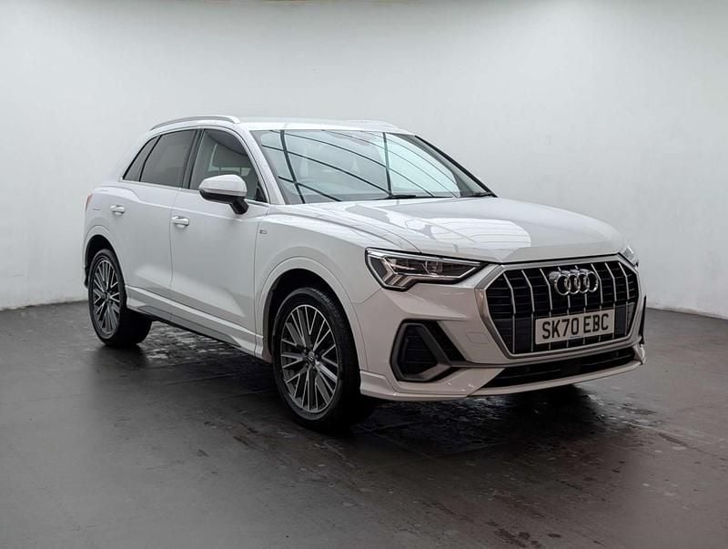 Used Audi Q3 S-Line 150 HP (110 kW) 2020 White SUV