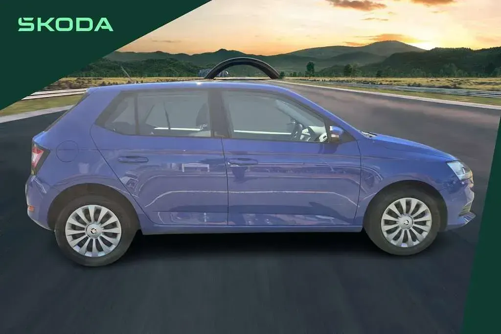 Used Skoda Fabia 58 HP (42 kW) 2020 Blue Hatchback