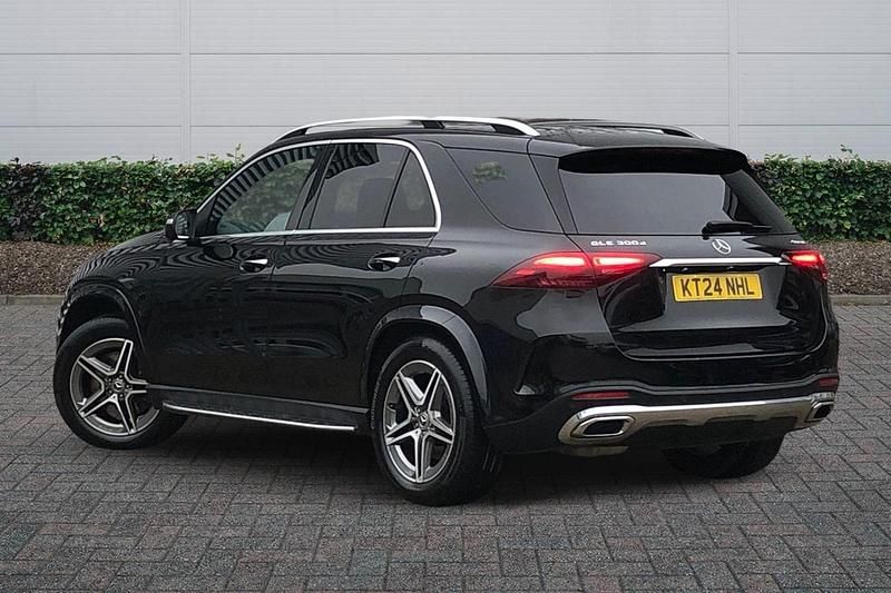 Used Mercedes GLE300 AMG line 2024 Black Estate