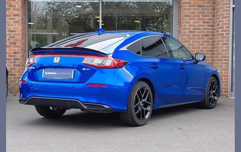 Used Honda Civic Advance 140 HP (102 kW) 2022 Blue Hatchback