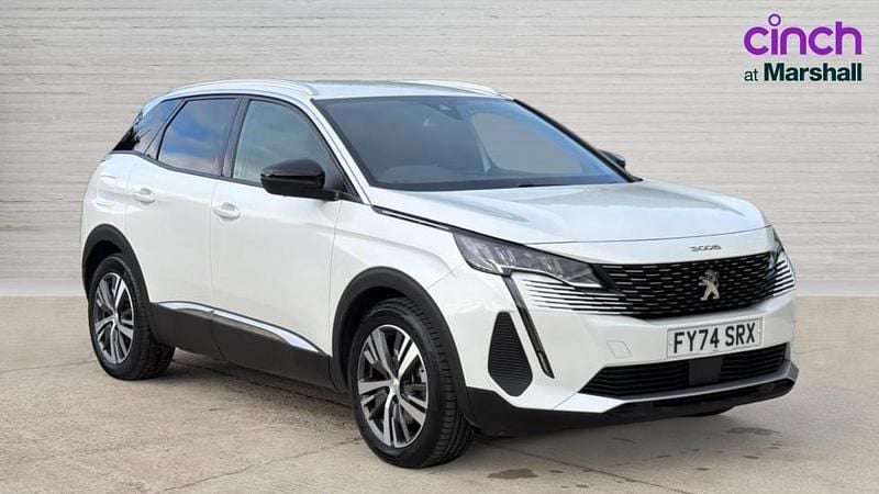 White Used 2024 Peugeot 3008 Allure SUV | £20,150 (Fair price) - Image 1/4