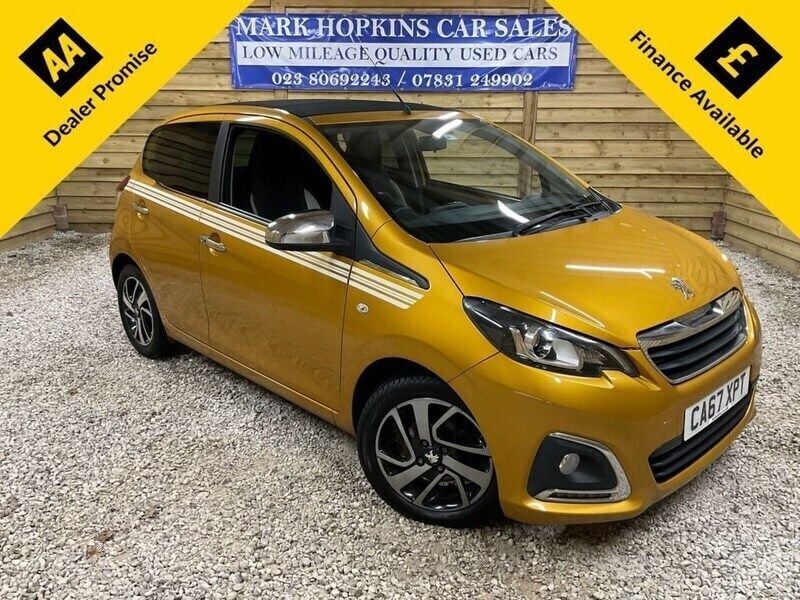 Yellow Used 2018 Peugeot 108 Collection Hatchback | £6,995 (A bit pricey) - Image 1/3