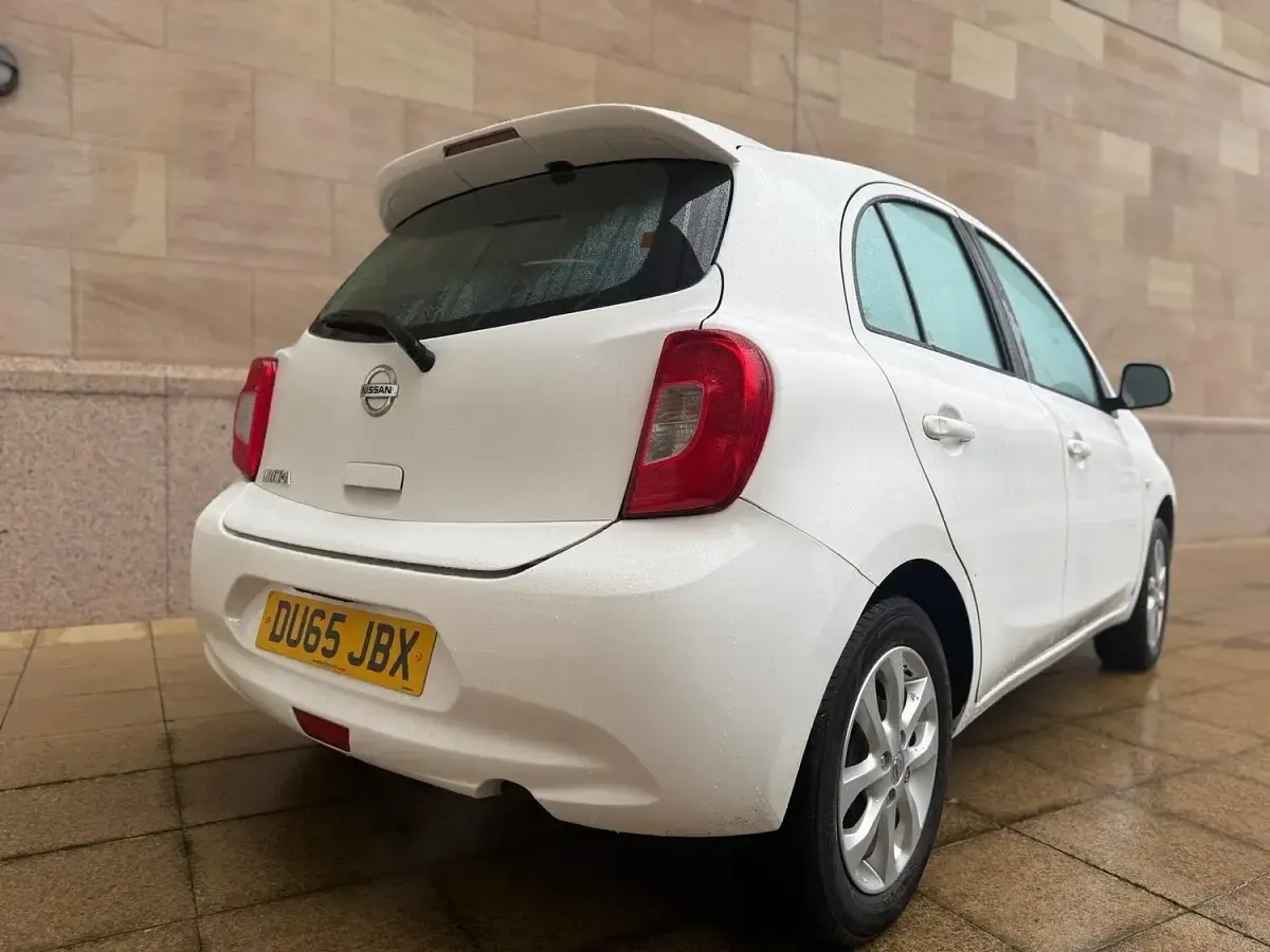 Used Nissan Micra Acenta 2015 White Hatchback