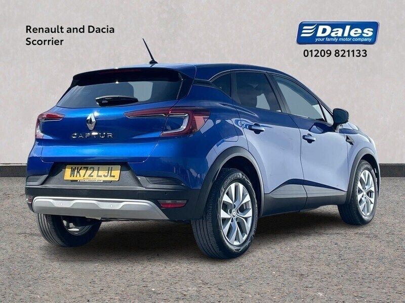 Used Renault Captur Iconic 91 HP (66 kW) 2022 Id metallic  iron blue  SUV