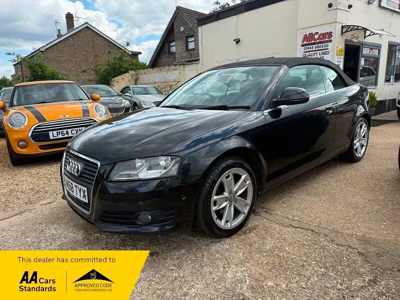 Used Audi A3 Sport 101 HP (74 kW) 2008 Black Hatchback