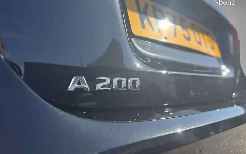 Used Mercedes A200 AMG line 163 HP (119 kW) 2025 Black Hatchback