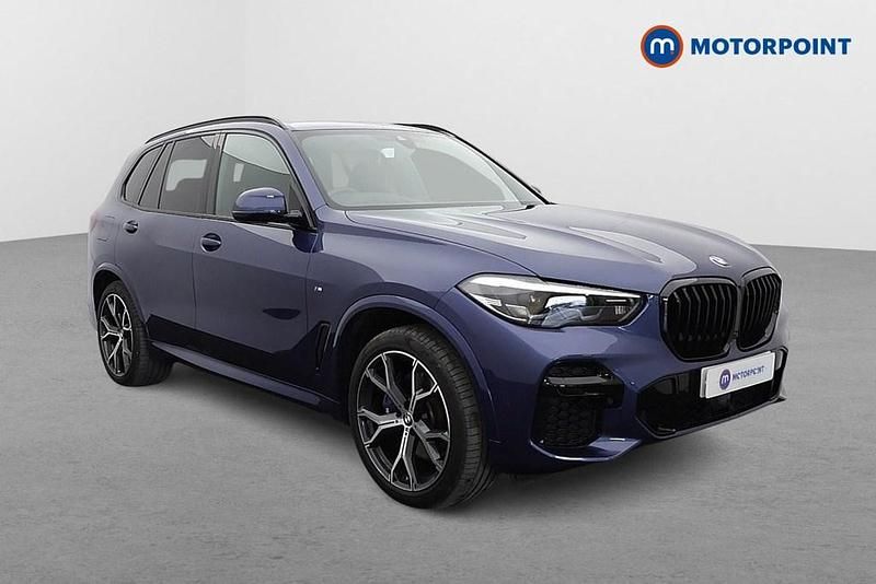 Blue Used 2022 BMW X5 M Sport SUV | £44,049 (Super price) - Image 1/4
