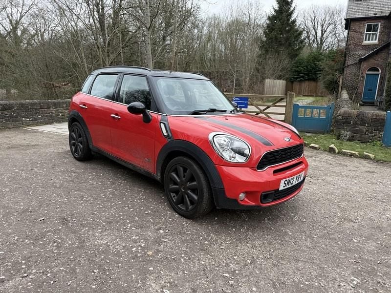 Used Mini Cooper SD Countryman 143 HP (105 kW) 2012 Red SUV