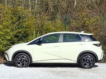New BYD Dolphin Boost 130 kW (177 HP) 2025 White Hatchback