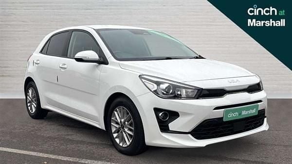 White Used 2022 Kia Rio Hatchback | £10,831 (Fair price) - Image 1/4