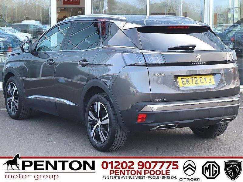 Used Peugeot 3008 GT-line 130 HP (95 kW) 2022 Grey SUV