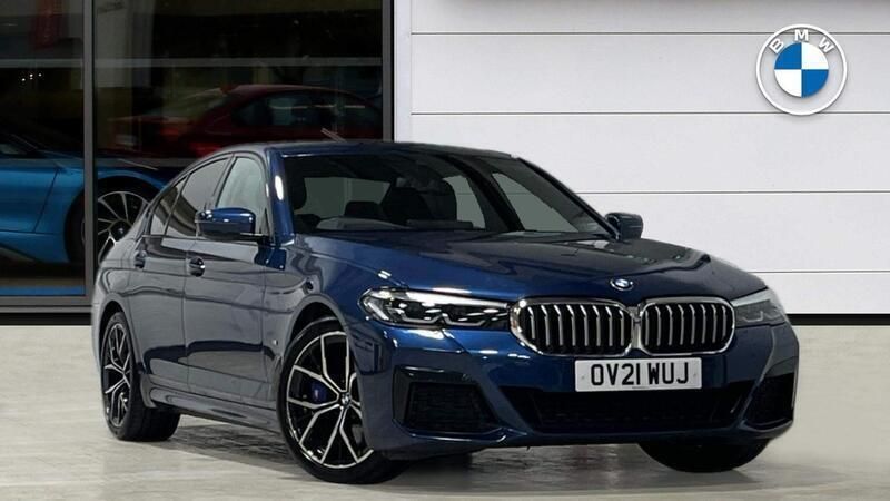 Blue Used 2021 BMW 530 M Sport | £30,490 (Fair price) - Image 1/4