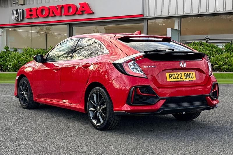 Used Honda Civic SR 126 HP (92 kW) 2022 Red Hatchback