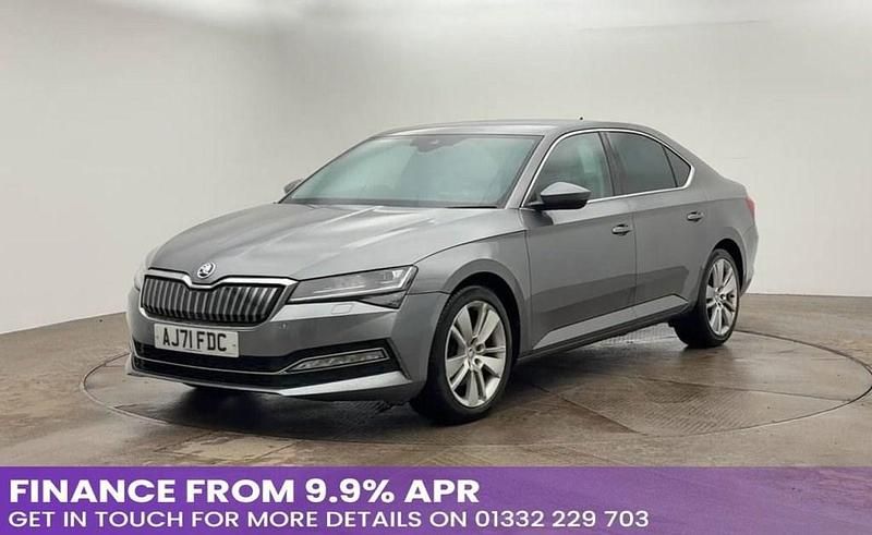 Grey Used 2021 Skoda Superb SE L Hatchback | £14,985 (Fair price) - Image 1/4