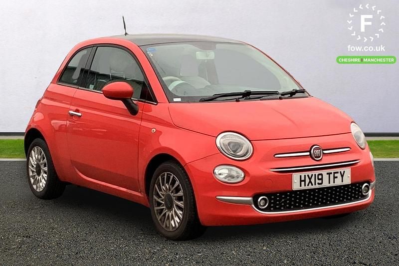 Used Fiat 500 Lounge 105 HP (77 kW) 2019 Pink Hatchback