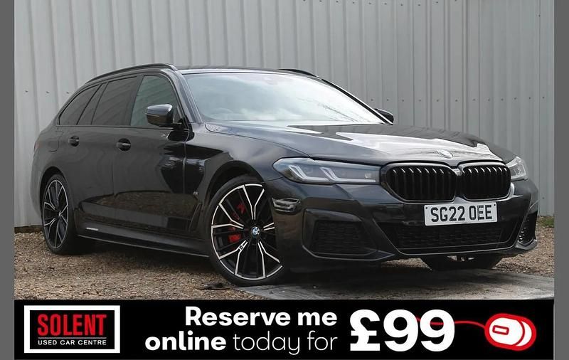 Used BMW 530 M Sport 281 HP (206 kW) 2022 Black Estate