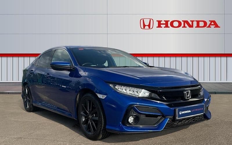 Blue Used 2020 Honda Civic SR Hatchback | £13,412 (Fair price) - Image 1/4