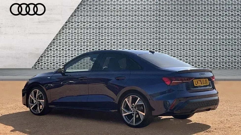 Used Audi A3 Black Edition 150 HP (110 kW) 2025 Blue