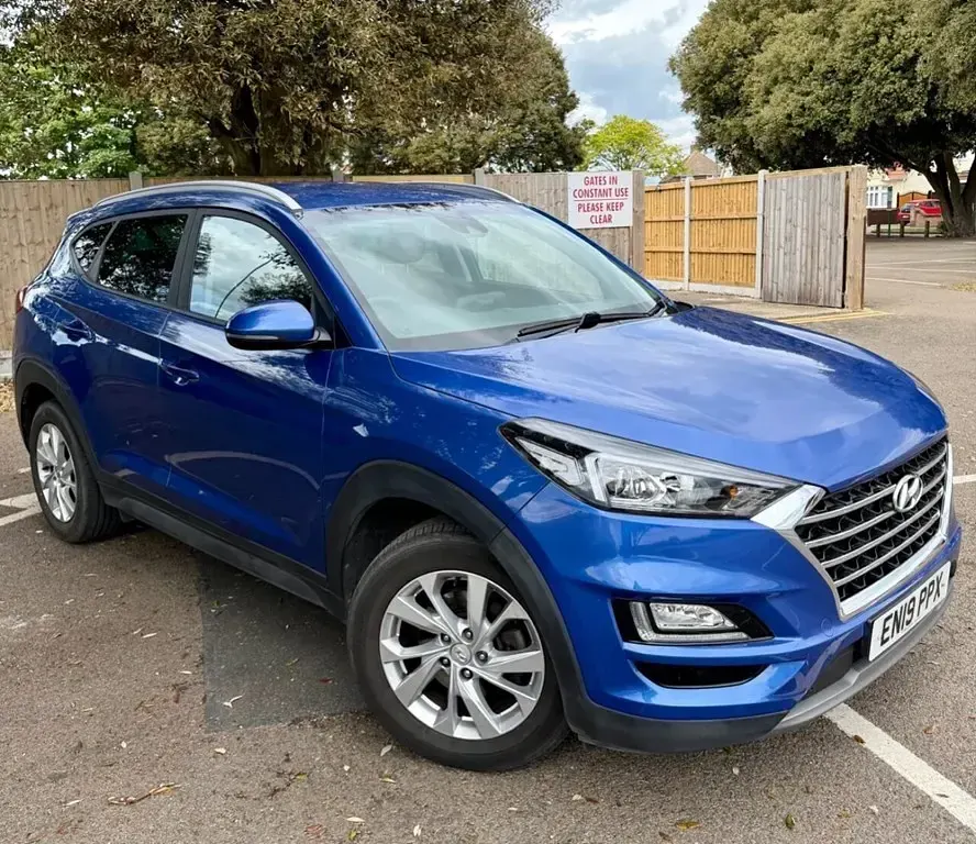 Used Hyundai Tucson SE 177 HP (130 kW) 2019 Blue SUV