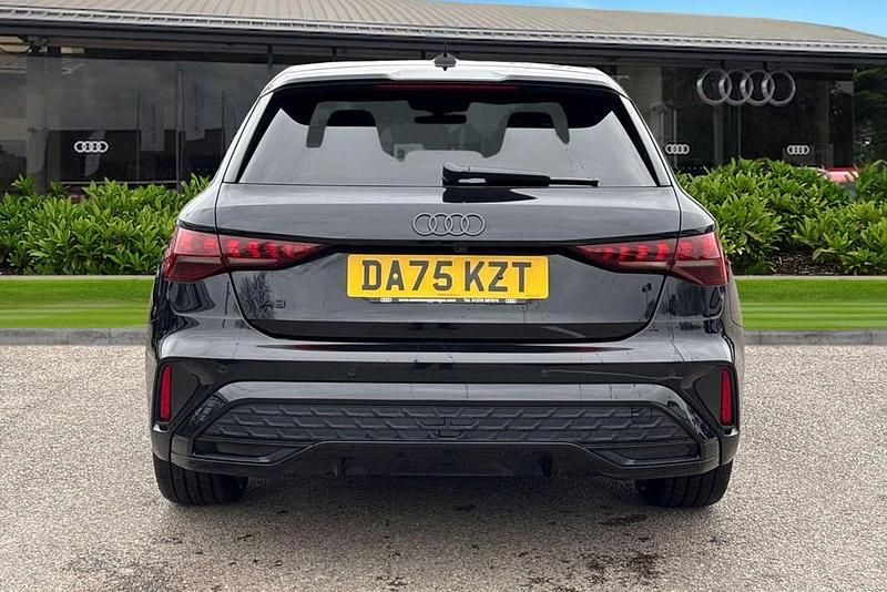 Used Audi A3 Sportback Black Edition 150 HP (110 kW) 2025 Black Hatchback
