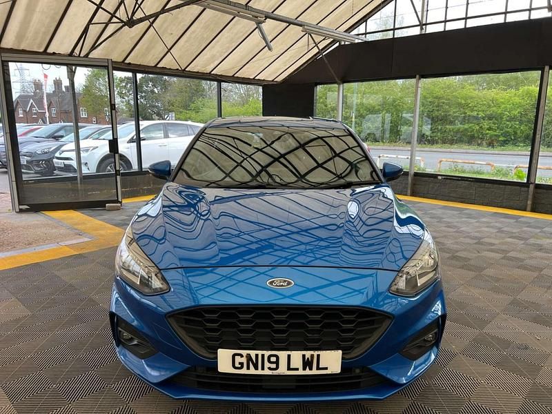 Used Ford Focus ST-Line X 150 HP (110 kW) 2019 Blue Hatchback