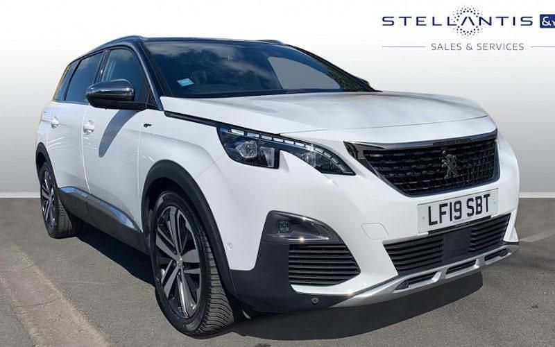 Used Peugeot 5008 GTi 179 HP (131 kW) 2019 Yellow SUV