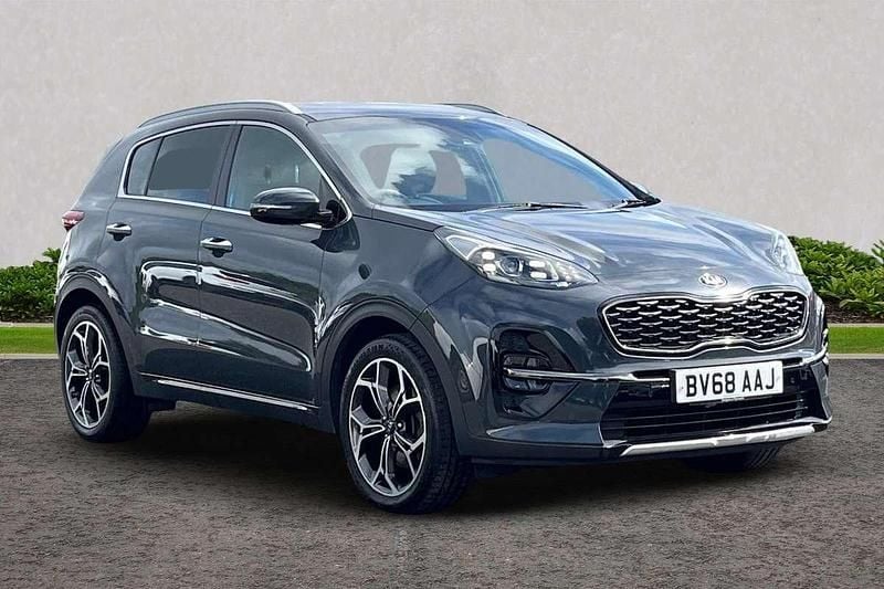 Grey Used 2018 Kia Sportage GT-Line SUV | £15,735 (Fair price) - Image 1/4