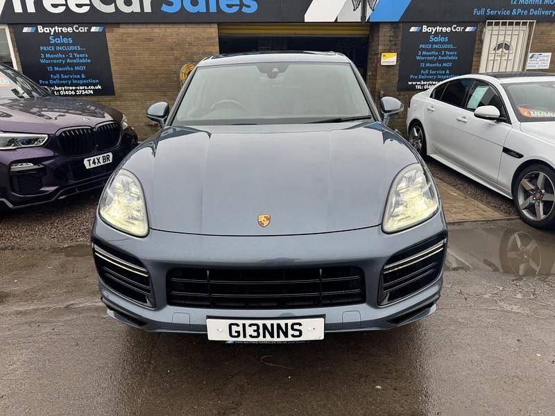 Used Porsche Cayenne Turbo 2020 Blue SUV