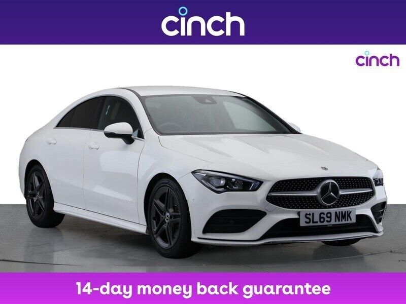White Used 2020 Mercedes CLA200 AMG line Coupe | £21,399 (Good price) - Image 1/3