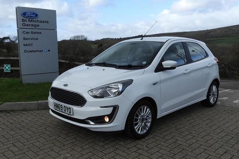 Used Ford Ka Plus Zetec 85 HP (62 kW) 2019 Oxford white Hatchback