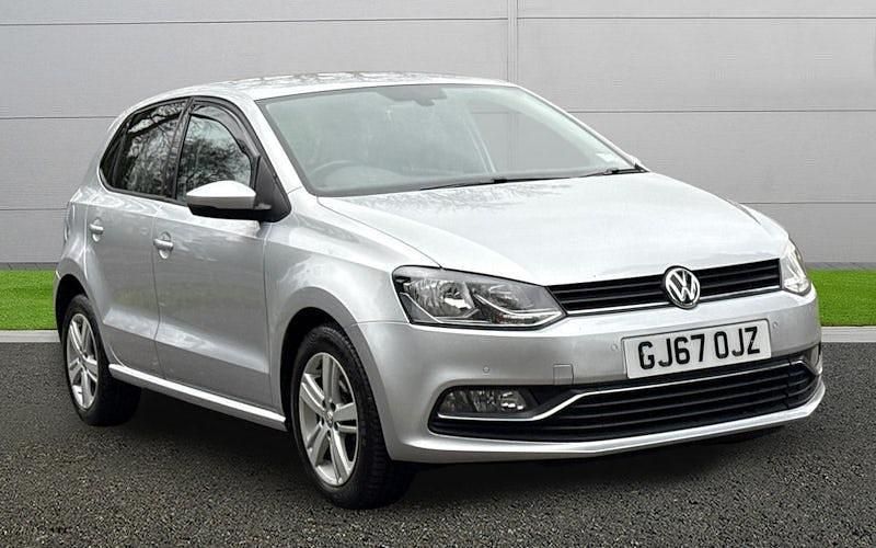 Used VW Polo Edition 90 HP (66 kW) 2017 Silver Hatchback