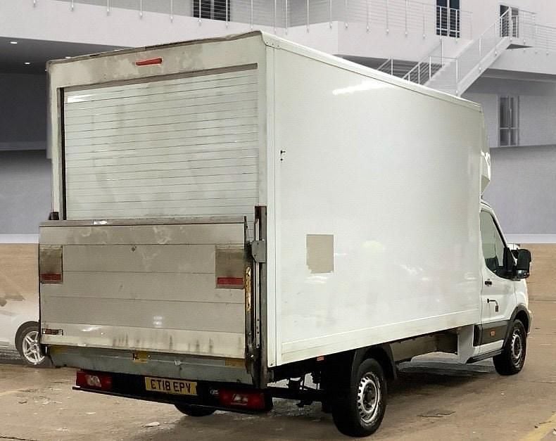 Used Ford Transit 130 HP (95 kW) 2018 White Cabriolet