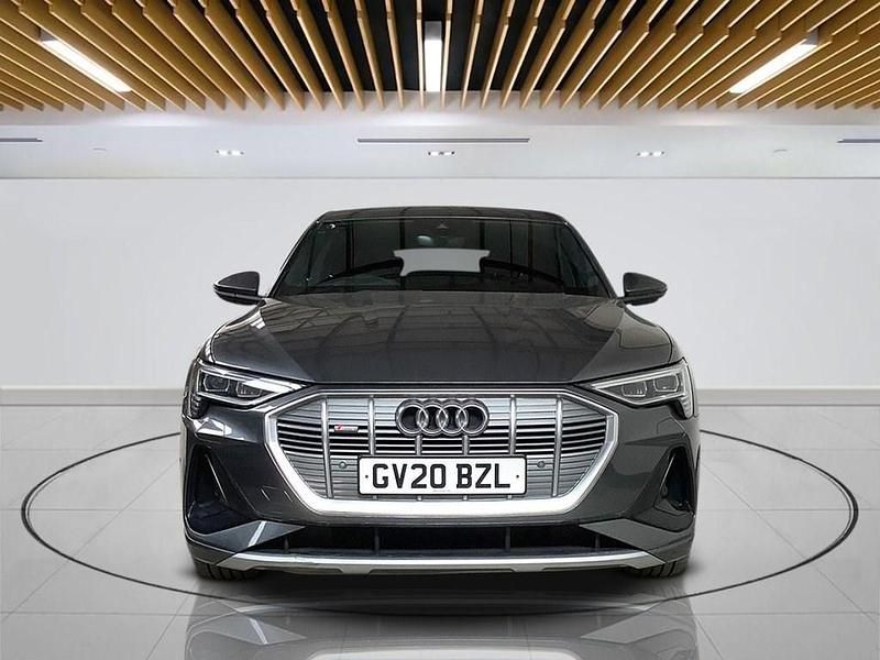 Begagnad Audi e-tron S-Line 230 kW (313 HK) 2020 Grå SUV