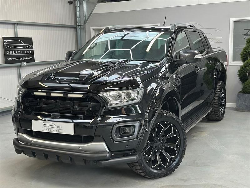 Black Used 2020 Ford Ranger Wildtrack Pickup | £22,990 (Expensive) - Image 1/4