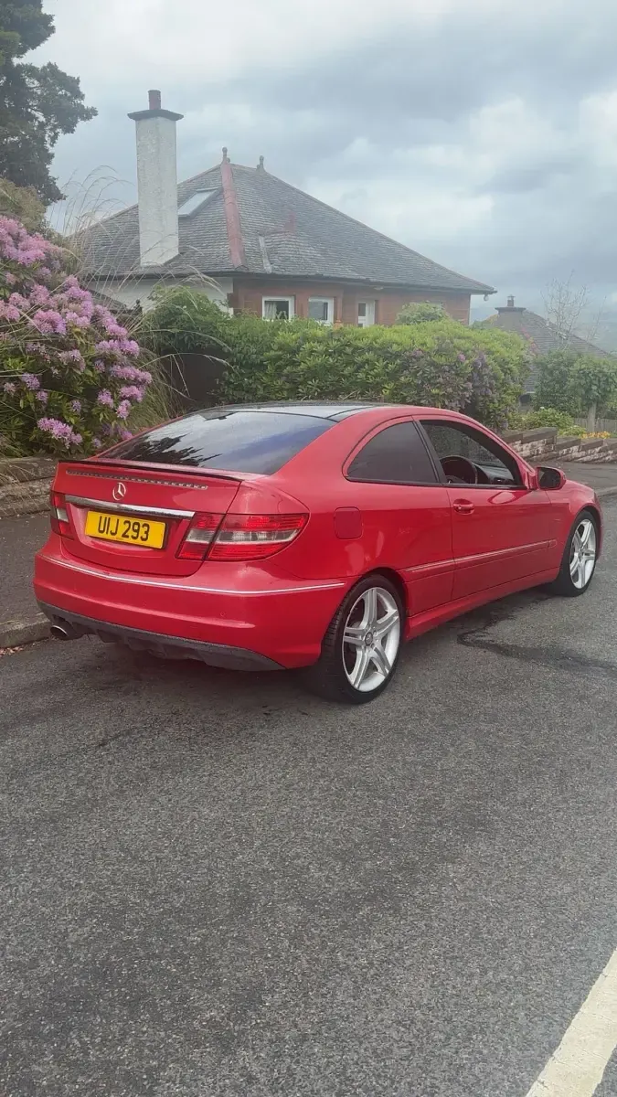 Used Mercedes CLC200 2009 Red Coupe