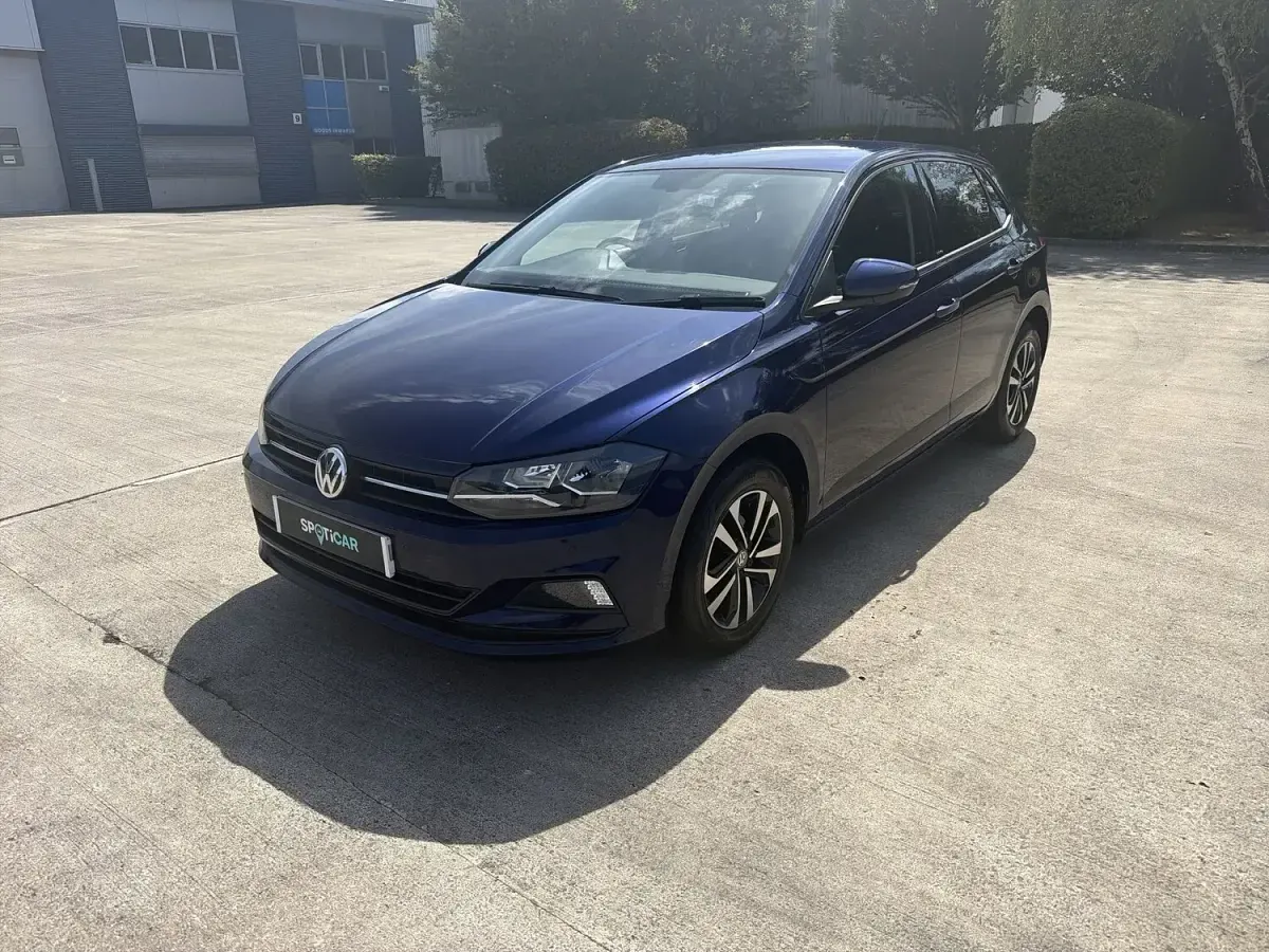 Used VW Polo United 94 HP (69 kW) 2020 Blue Hatchback