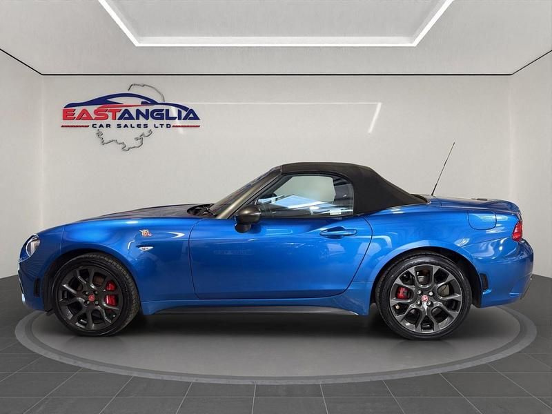 Used Abarth 124 Spider 170 HP (125 kW) 2018 Blue Cabriolet