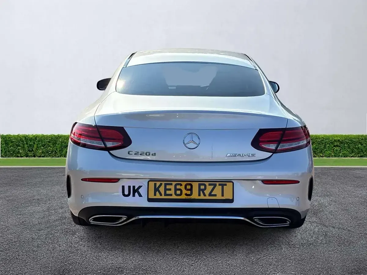 Used Mercedes C220 AMG Line Premium 2020 Silver Coupe