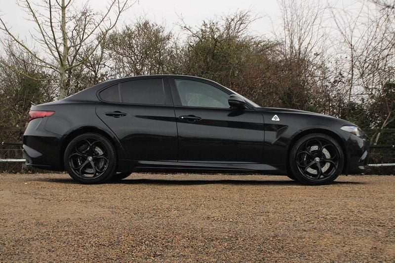 Used Alfa Romeo Giulia Quadrifoglio 510 HP (375 kW) 2017 Black Sedan