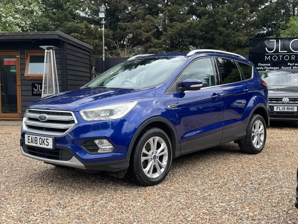 Used Ford Kuga Titanium 150 HP (110 kW) 2018 Blue SUV