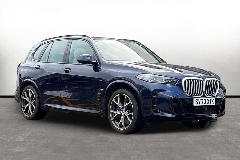 Blue Used 2023 BMW X5 M Sport SUV | £64,600 (A bit pricey) - Image 1/3