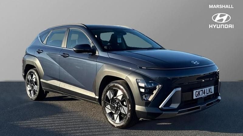 Blue Used 2024 Hyundai Kona Advanced SUV | £22,950 (Fair price) - Image 1/4
