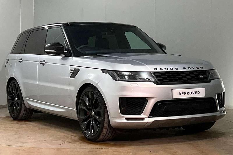 Silver Used 2019 Land Rover Range Rover Sport SUV | £39,000 (Expensive) - Image 1/4