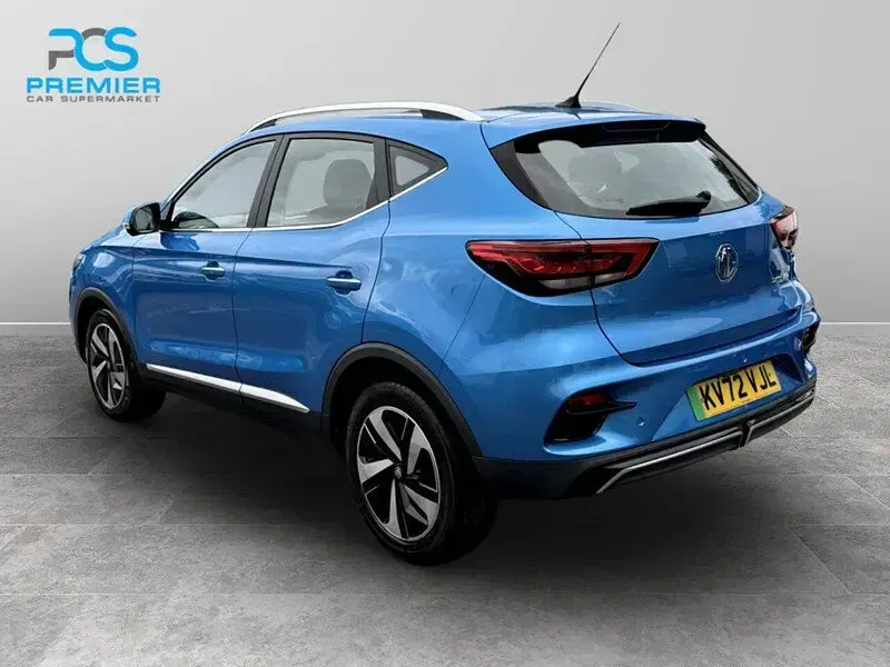 Used MG ZS Trophy Connect 114 kW (156 HP) 2022 Blue SUV