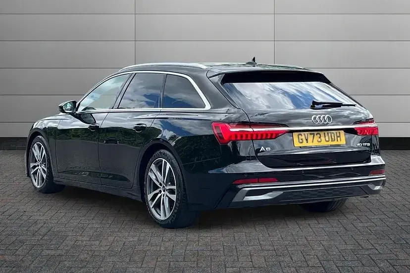 Used Audi A6 S-Line 204 HP (150 kW) 2024 Brilliant black Estate