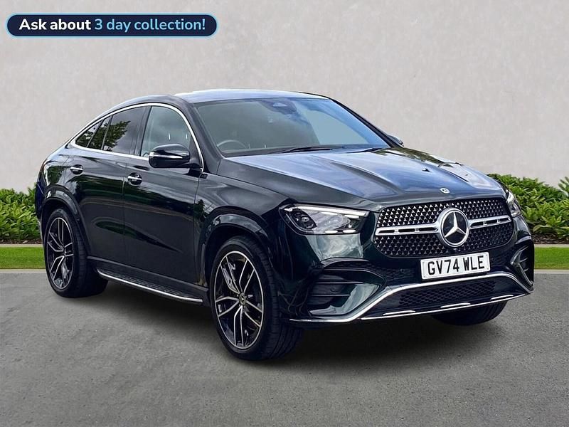 Green Used 2025 Mercedes GLE450 AMG AMG Line Premium Plus Coupe | £63,079 (Super price) - Image 1/4
