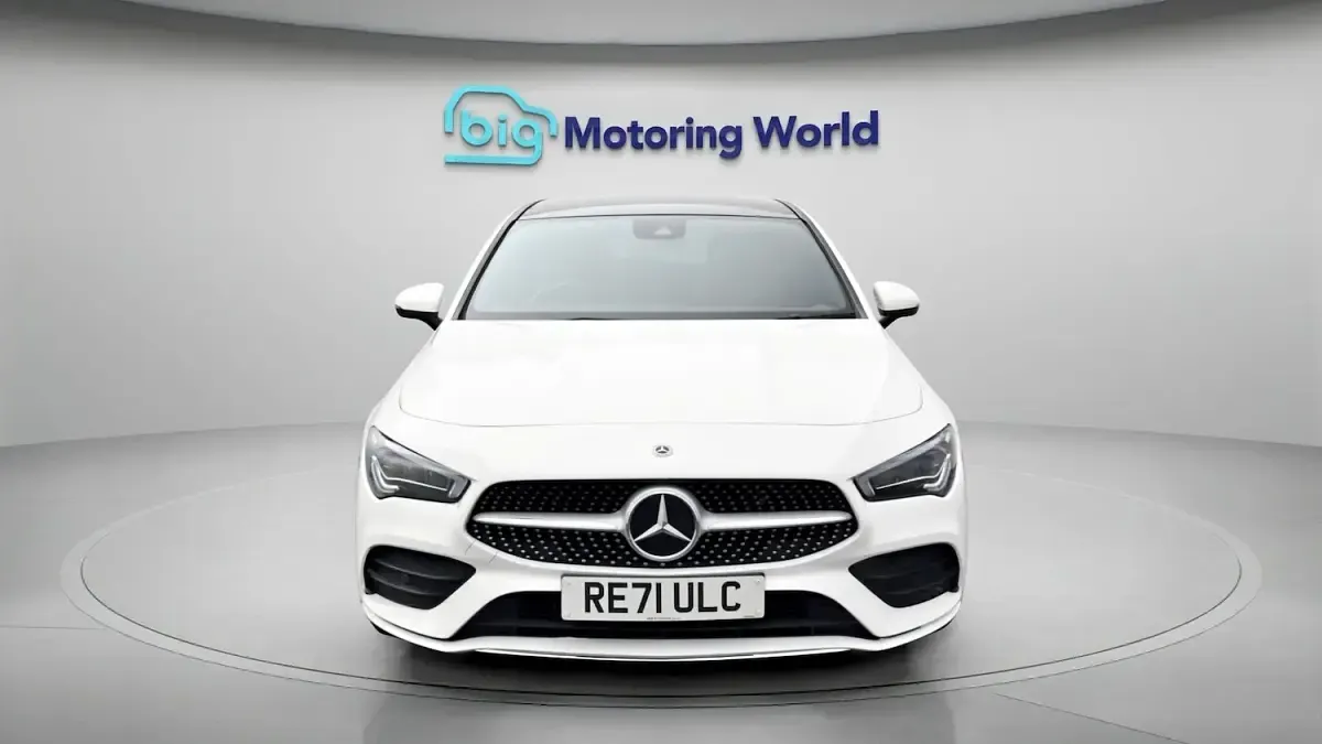 Used Mercedes CLA250e AMG Line Premium Plus 2021 White Coupe