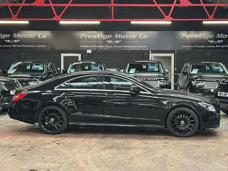 Used Mercedes CLS220 AMG line 2015 Black Coupe