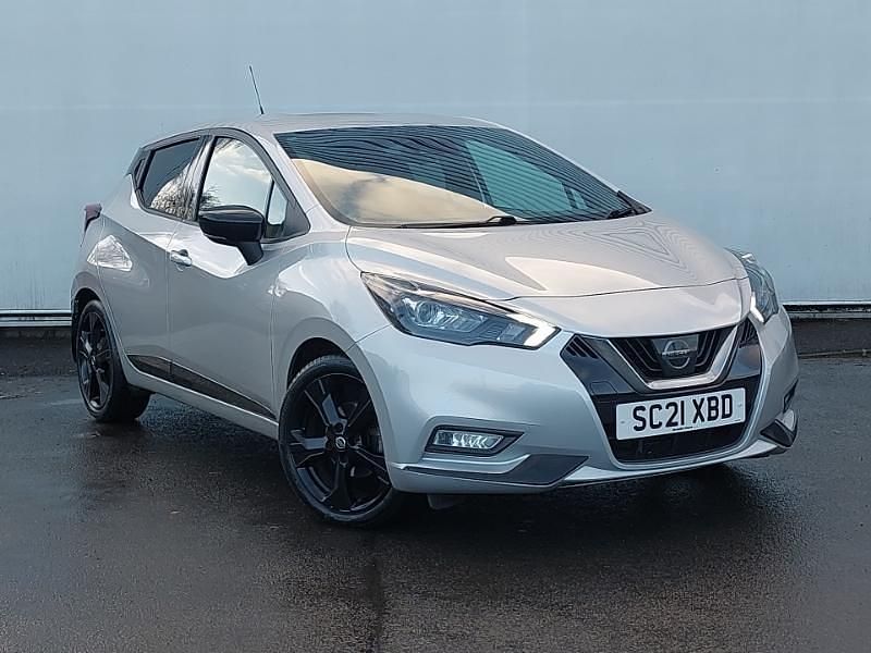 Silver Used 2021 Nissan Micra Hatchback | £10,498 (Fair price) - Image 1/4